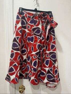 Anthropologie - Porridge - A-Line Wrap Skirt